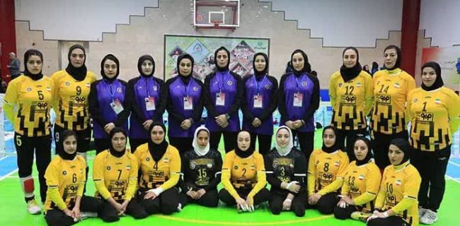 پیروزی تیم والیبال نشسته بانوان ذوب آهن برابر هیئت ساری