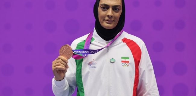 شهربانو منصوریان به مدال برنز بسنده کرد