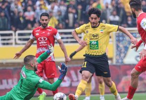 مرحله یک هشتم جام حذفی فوتبال *سپاهان برای سومین‌بار پرسپولیس را شکست داد